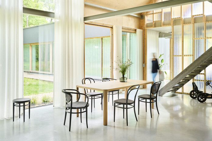 Thonet 210 R 214 215 R 218 214 RH Buche TP29 DARK MELANGE 1140 Eiche FF 280bw