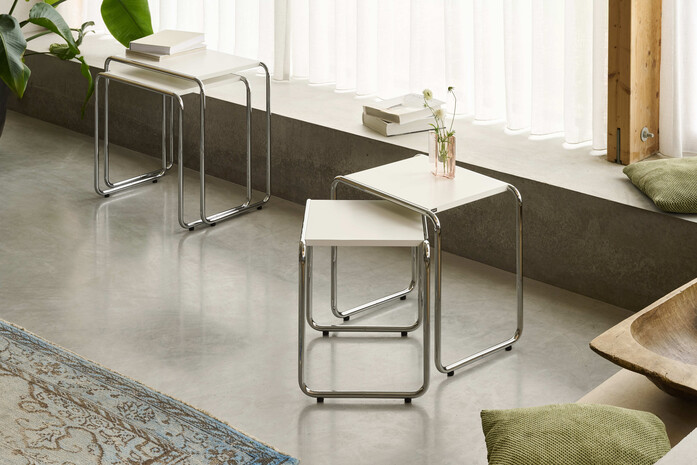 Thonet B 9 a b RAL9010 FF 100bw