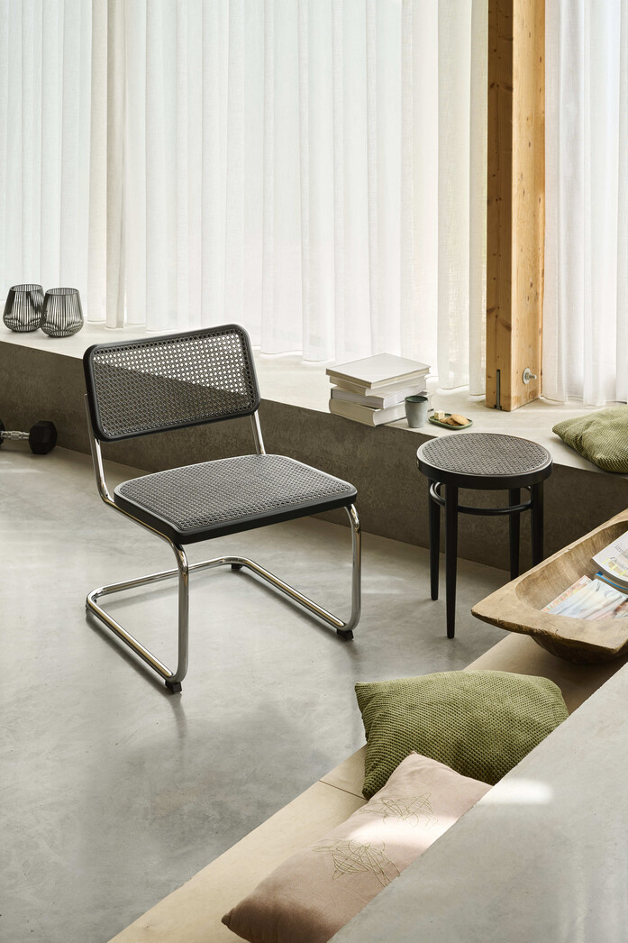 Thonet S 32 VHT 214 RH DARK MELANGE TP29 FF 49bw