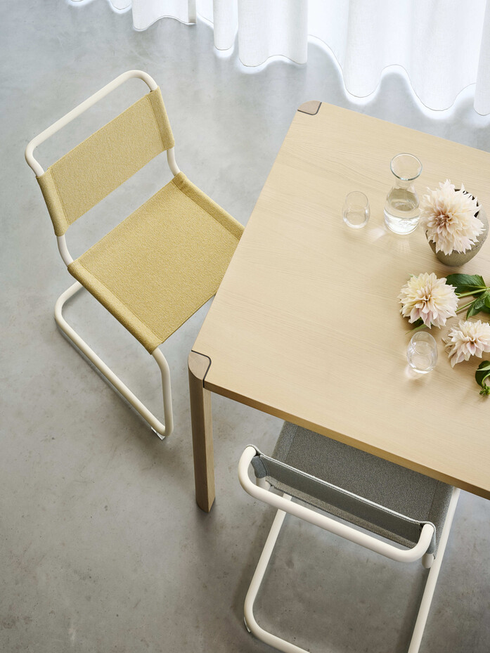 Thonet S 33 V Cento corn ray 1140 Eiche FF 474bw