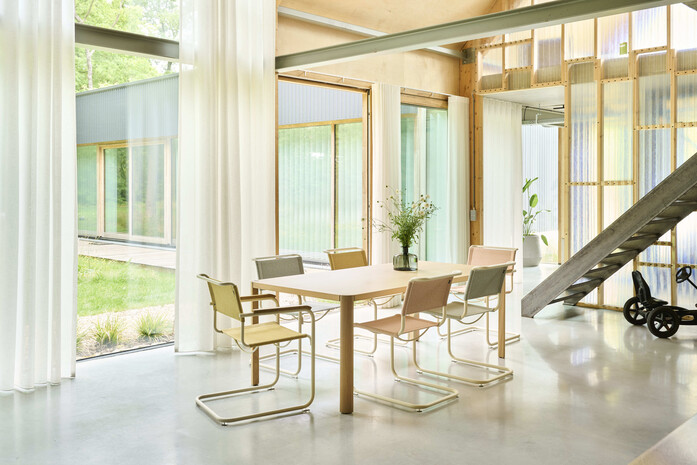 Thonet S 34 V S 33 V Cento corn lotus ray 1140 Eiche FF 235bw