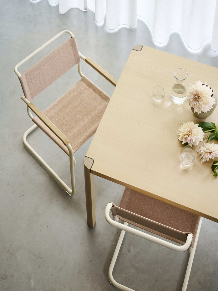 Thonet S 34 V S 33 V Cento lotus 1140 Eiche FF 470bw