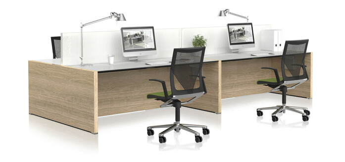 Csm VARIO CONCLUSION Arbeitstisch Mehrfacharbeitsplatz linear diagonal gr b89fb92af2