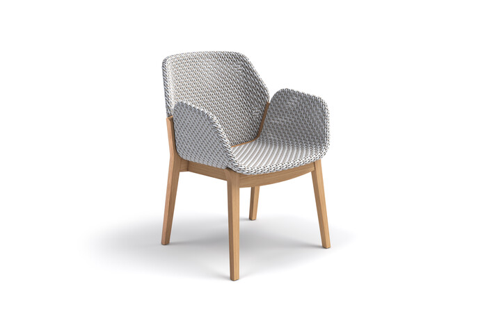 Dedon stills caladio armchair kapok 02