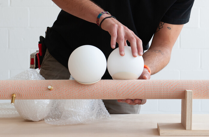 Hollis morris byborre willow yannick making globes