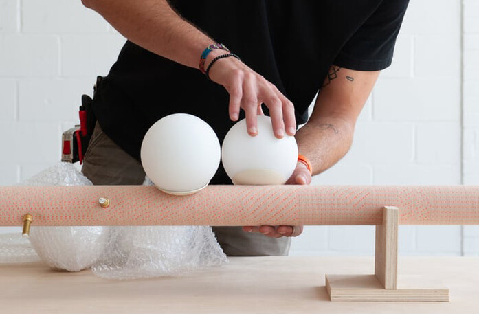 Hollis morris byborre willow yannick making globes