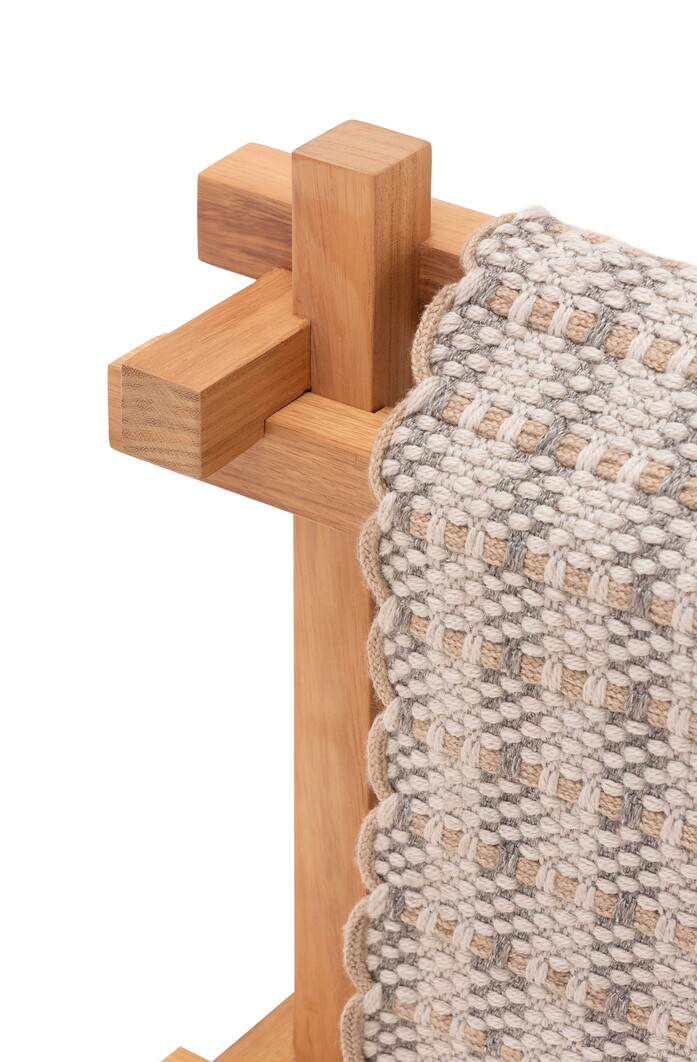 Hos set deckchair stool shito shito detail 05