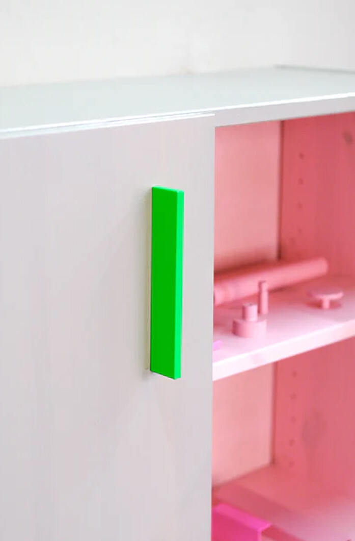 Kolor handle 04 mobelgriff neongreen leucht grun 04