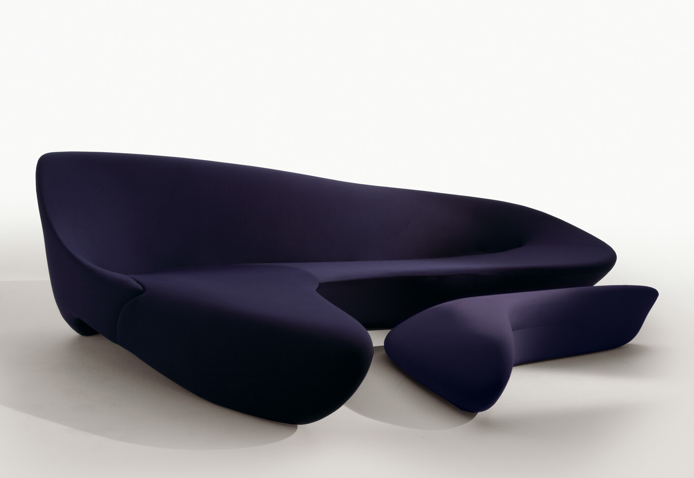 Fiberglass Shell Hotel Lobby Zaha Hadid Moon Sofa China Zaha Hadid Moon