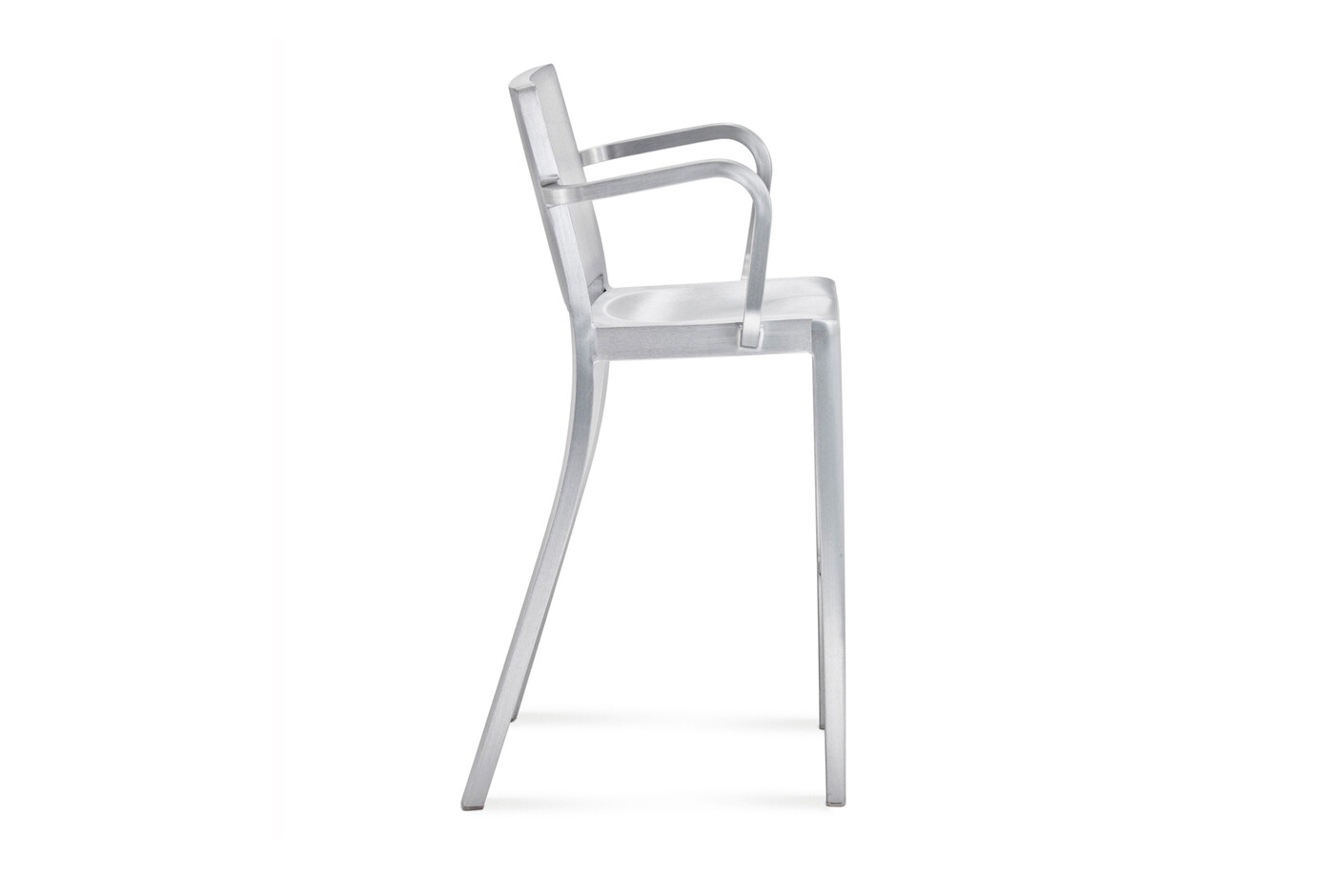 Hudson Bar stool with armrests by Emeco STYLEPARK