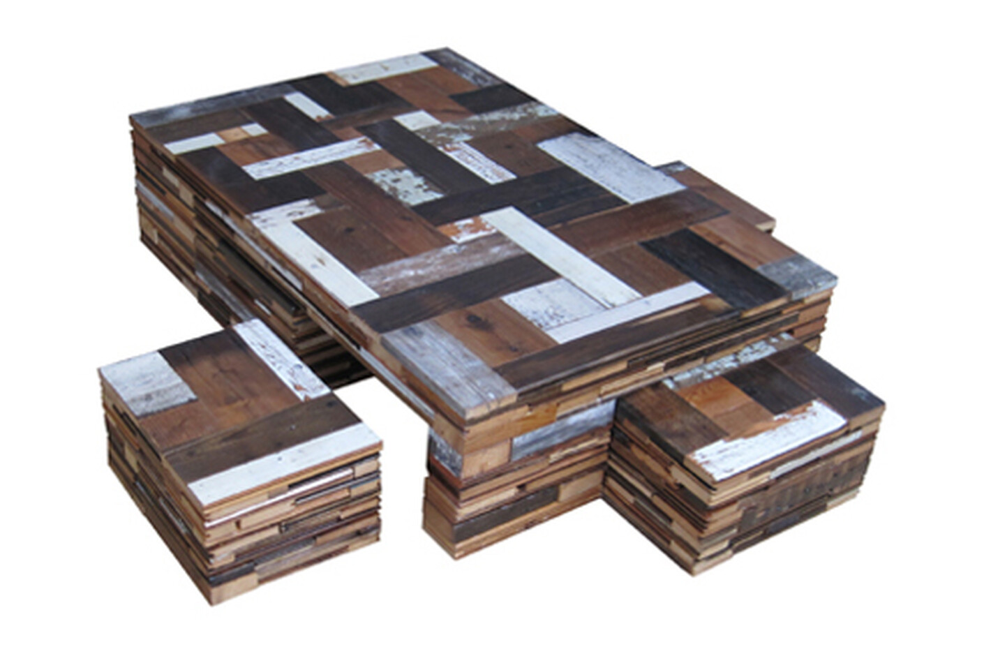 【PIET HEIN EEK 】Waste Coffeecube Waste Coffeecube in Scrapwood by Piet Hein Eek - Rossana Orlandi