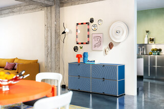 USM Haller Soft Panel | Blue  by  USM