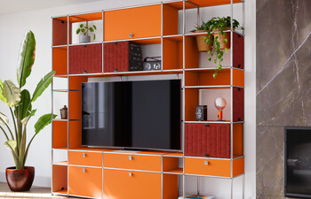 USM Haller Soft Panel | Red