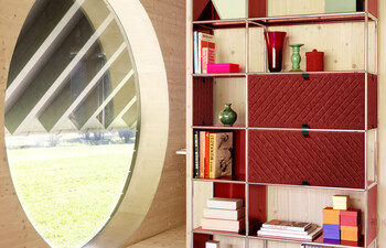 USM Haller Soft Panel | Red